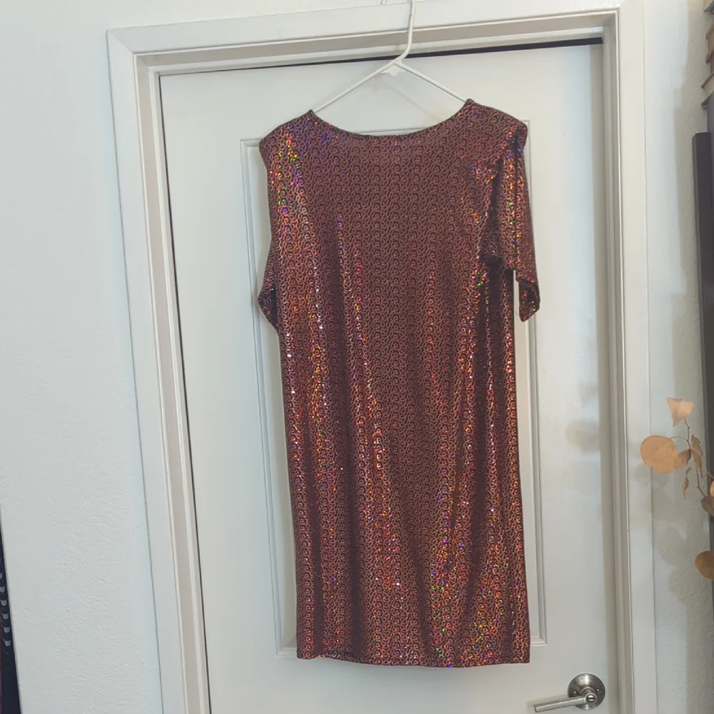 Vintage Holographic Sequins Dress - Picture 5 of 6